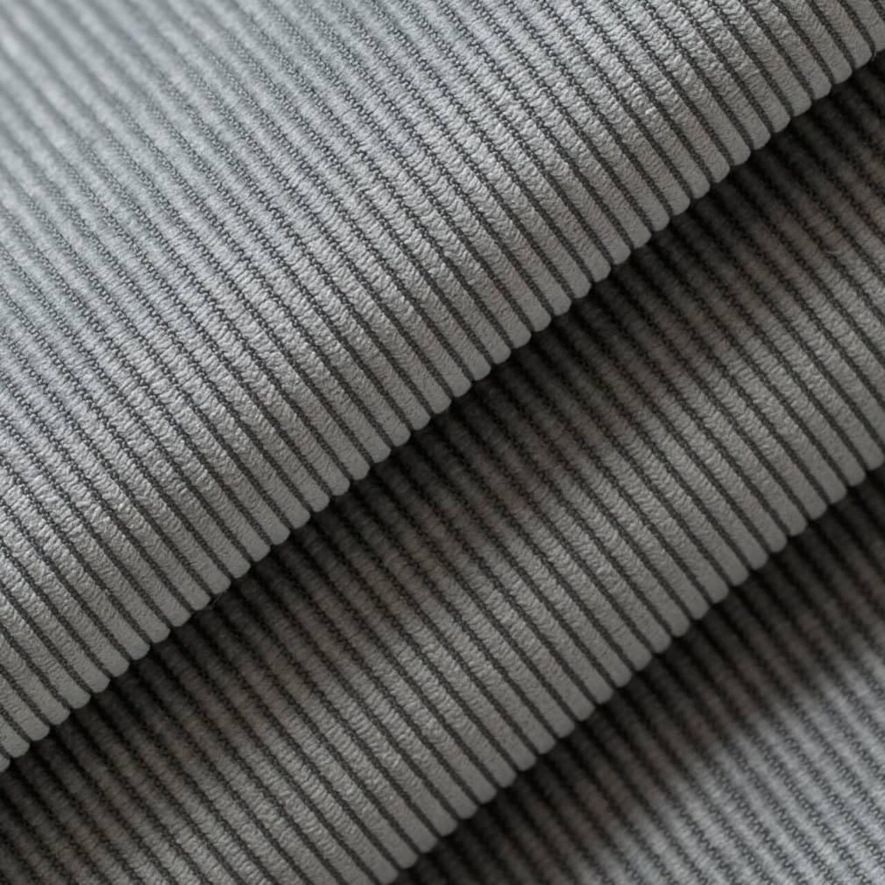 Blue Small Scale Corduroy Microfiber Upholstery Fabric by The Yard - SKU: Brayden Powder Blue